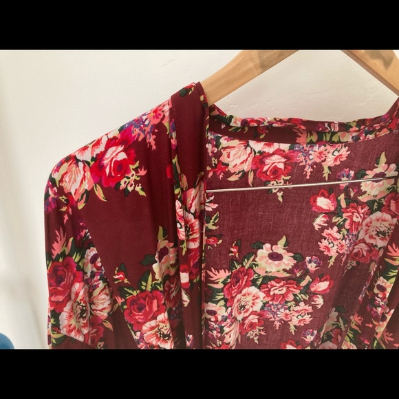 Rose lightweight Robe - Picture 3 of 4